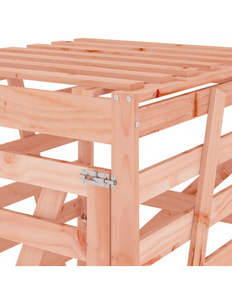 Copribidone 84x90x128,5 cm in Legno Massello di Douglas