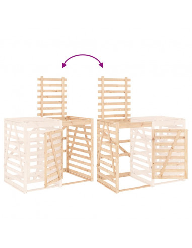 Estensione Copribidone in Legno Massello di Pino