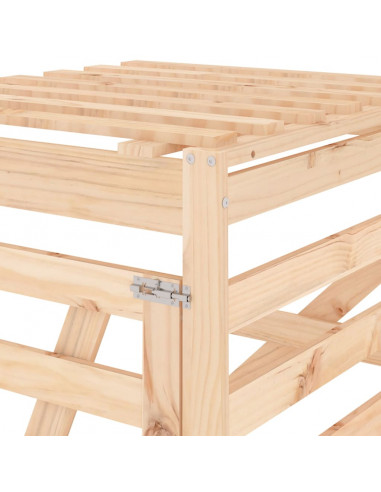 Estensione Copribidone in Legno Massello di Pino