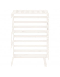 Estensione Copribidone Bianco in Legno Massello di Pino 2