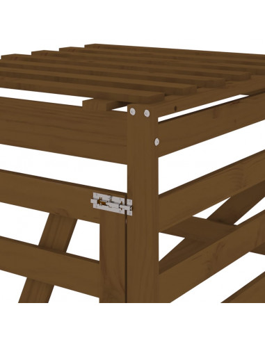 Estensione Copribidone Miele in Legno Massello di Pino