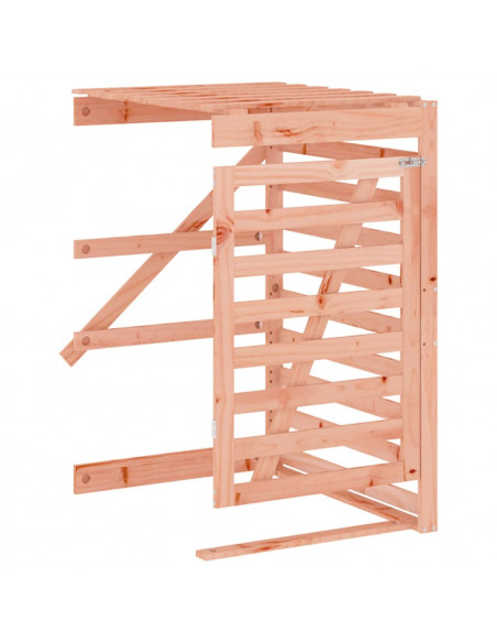 Copribidone Quadruplo in Legno Massello di Douglas