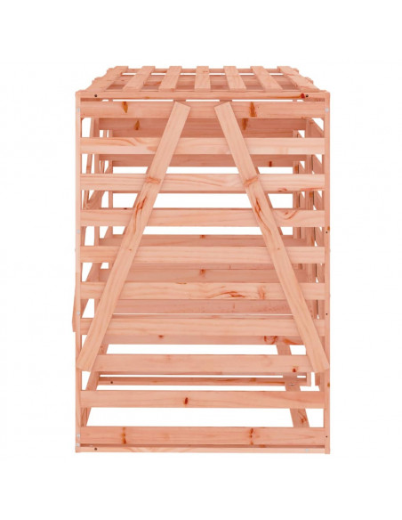 Copribidone Doppio in Legno Massello di Douglas