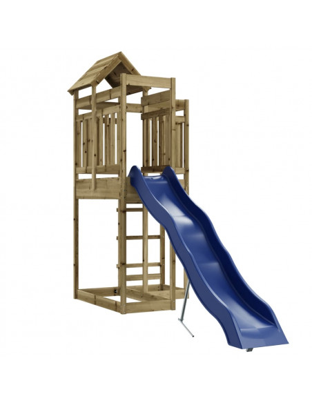 Set da Gioco da Esterno in Legno di Pino Impregnato