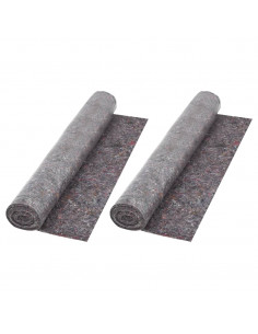 Telo Protettivo per Pittori Antiscivolo 2 pz 50m 180g/m² Grigio 2