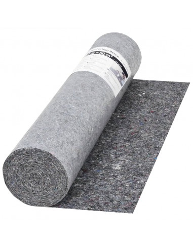 Telo Protettivo per Pittori Antiscivolo 50 m 280 g/m² Grigio