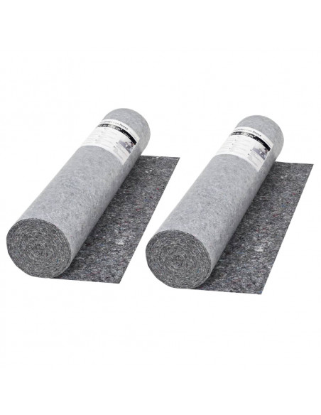 Telo Protettivo per Pittori Antiscivolo 2 pz 50m 280g/m² Grigio