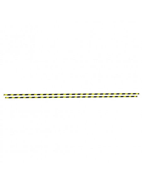 Protezioni Angoli 2pz Giallo e Nero 4x3x100 cm in PU