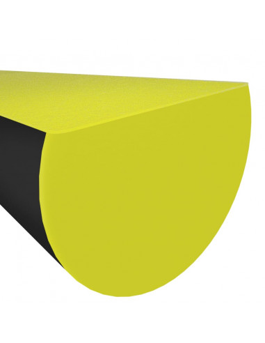 Protezioni Angoli 2pz Giallo e Nero 4x3x100 cm in PU