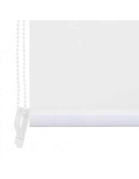 Tenda a Rullo per Doccia 100x240 cm Bianco