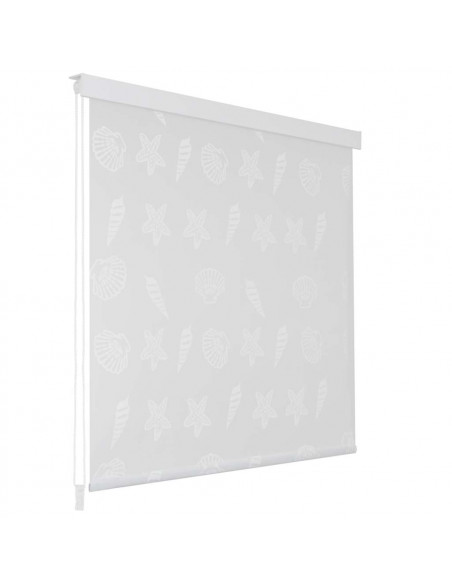 Tenda a Rullo per Doccia 120x240 cm Stella Marina