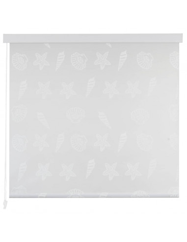 Tenda a Rullo per Doccia 120x240 cm Stella Marina