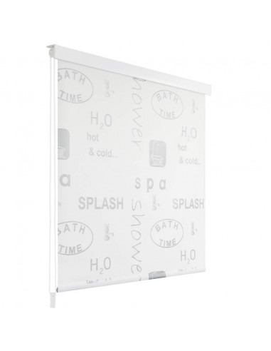 Tenda a Rullo per Doccia 120x240 cm Schizzi