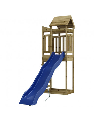 Set da Gioco da Esterno in Legno di Pino Impregnato