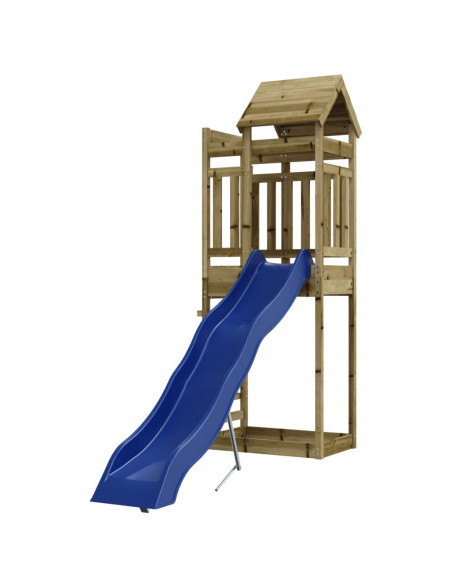 Set da Gioco da Esterno in Legno di Pino Impregnato
