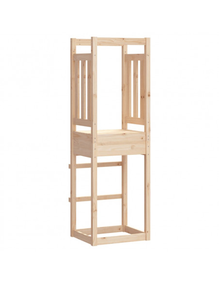 Torre da Gioco 53x46,5x169 cm in Legno Massello di Pino