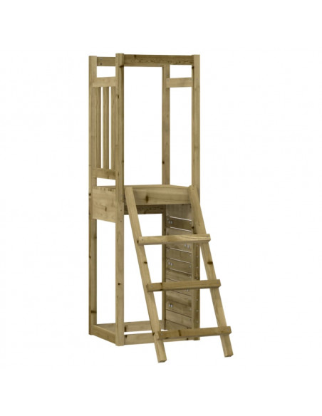 Set da Gioco da Esterno 53x46,5x169 cm Legno di Pino Impregnato