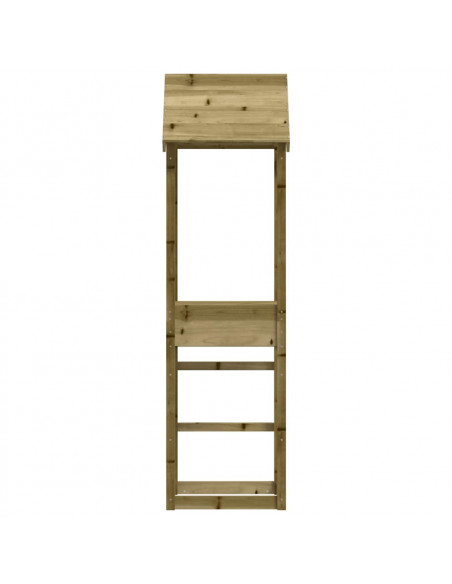 Torre da Gioco 53x46,5x194 cm in Legno di Pino Impregnato
