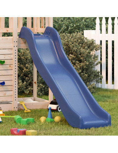 Scivolo per Bambini Blu 174x38 cm in Polipropilene