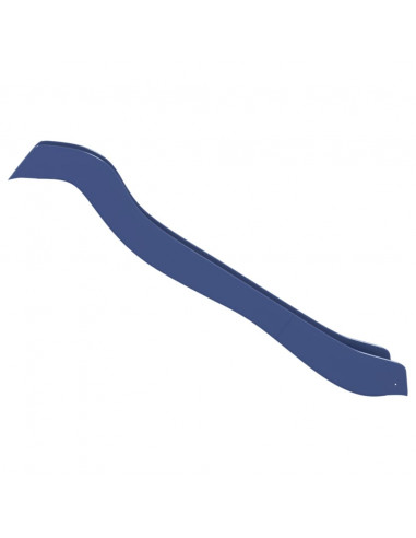 Scivolo per Bambini Blu 174x38 cm in Polipropilene