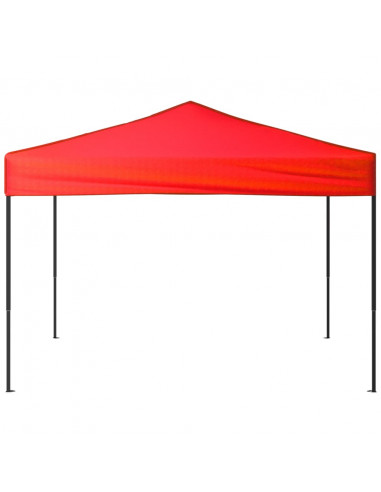 Tenda per Feste Pieghevole Rossa 3x3 m