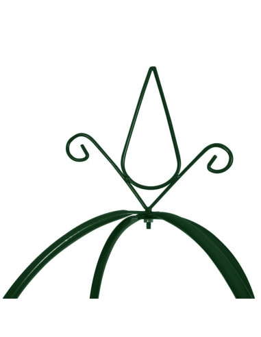 Set Torri ad Arco 2 pz per Piante Rampicanti da Giardino