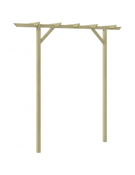 Pergolato da Giardino 205x40x203 cm in Legno
