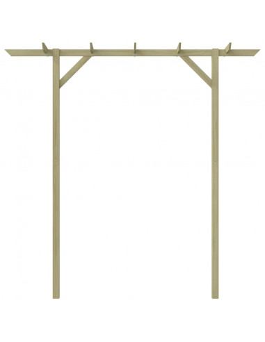 Pergolato da Giardino 205x40x203 cm in Legno