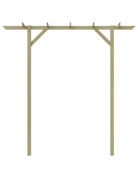 Pergolato da Giardino 205x40x203 cm in Legno