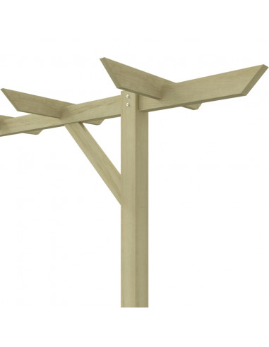 Pergolato da Giardino 205x40x203 cm in Legno