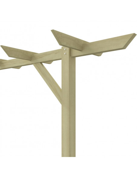 Pergolato da Giardino 205x40x203 cm in Legno