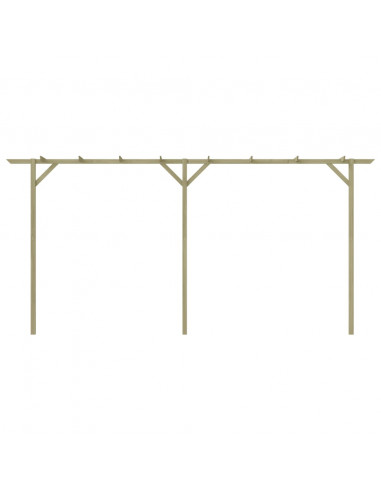 Pergolato da Giardino 410x40x203 cm in Legno