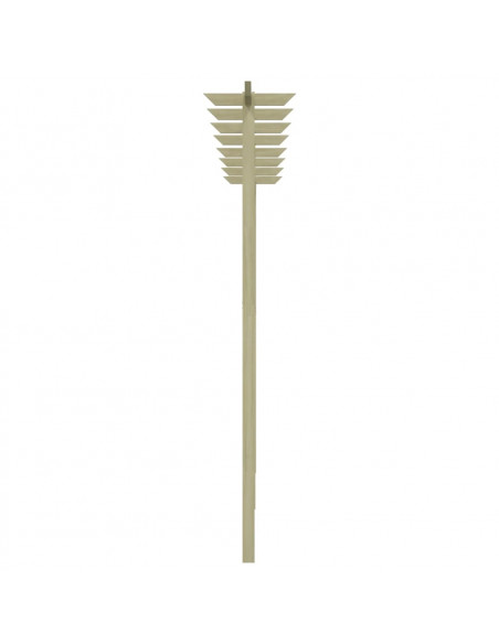 Pergolato da Giardino 410x40x203 cm in Legno