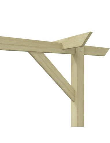 Pergolato da Giardino 410x40x203 cm in Legno