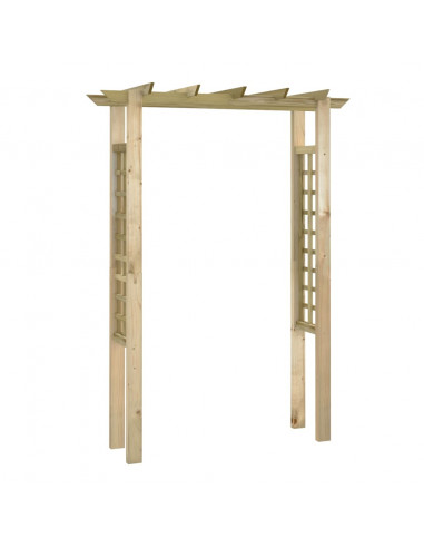 Pergola / Arco da Giardino 150x60x204 cm in Legno Impregnato