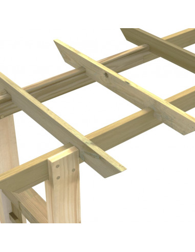 Pergola / Arco da Giardino 150x60x204 cm in Legno Impregnato