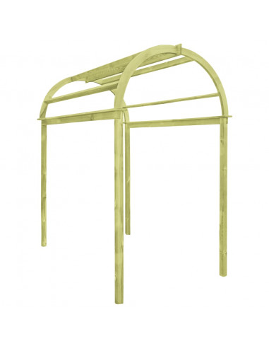 Arco a Traliccio 125x150x235cm in Legno di Pino Impregnato