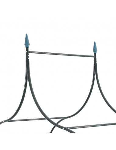 Arco da Giardino per Piante Rampicanti Verde Scuro