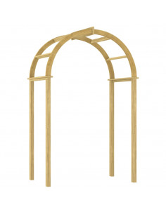 Arco da Giardino 141x97x243 cm in Legno di Pino Impregnato 2