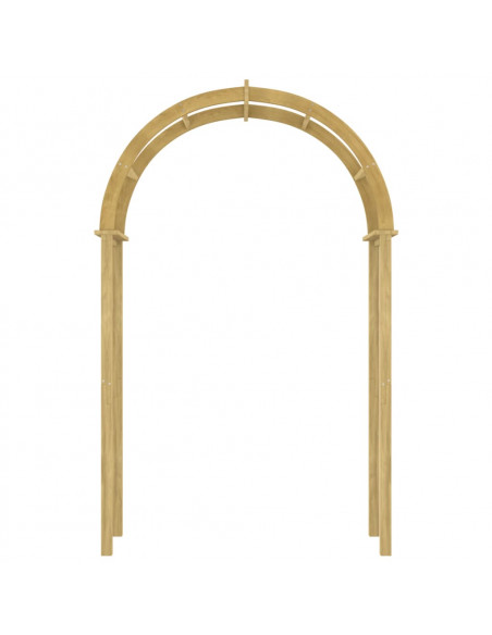 Arco da Giardino 141x97x243 cm in Legno di Pino Impregnato