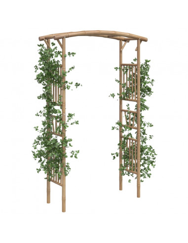 Arco da Giardino per Rose in Bambù 118x40x187 cm