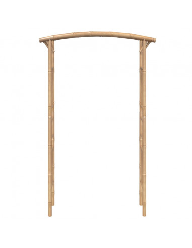 Arco da Giardino per Rose in Bambù 118x40x187 cm
