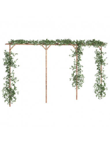 Pergola in Bambù 385x40x205 cm