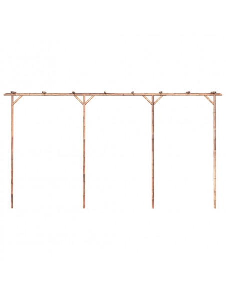 Pergola in Bambù 385x40x205 cm
