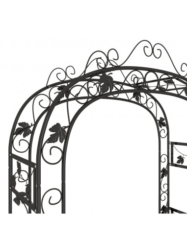 Arco da Giardino 116x45x240 cm Acciaio