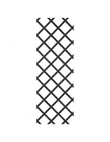 Nature Traliccio da Giardino 50x150 cm in PVC Antracite