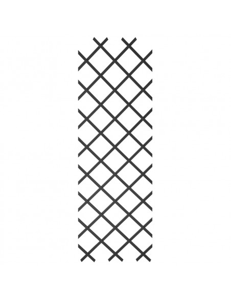 Nature Traliccio da Giardino 50x150 cm in PVC Antracite