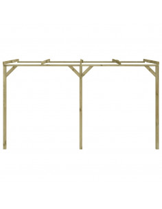 Struttura Pergolato 2x4x2,2 m in Legno 2