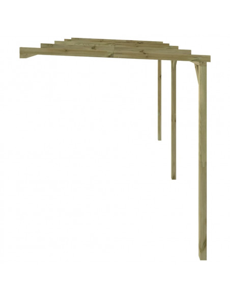 Struttura Pergolato 2x4x2,2 m in Legno