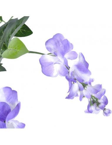 Glicine Artificiale con Vaso 120 cm